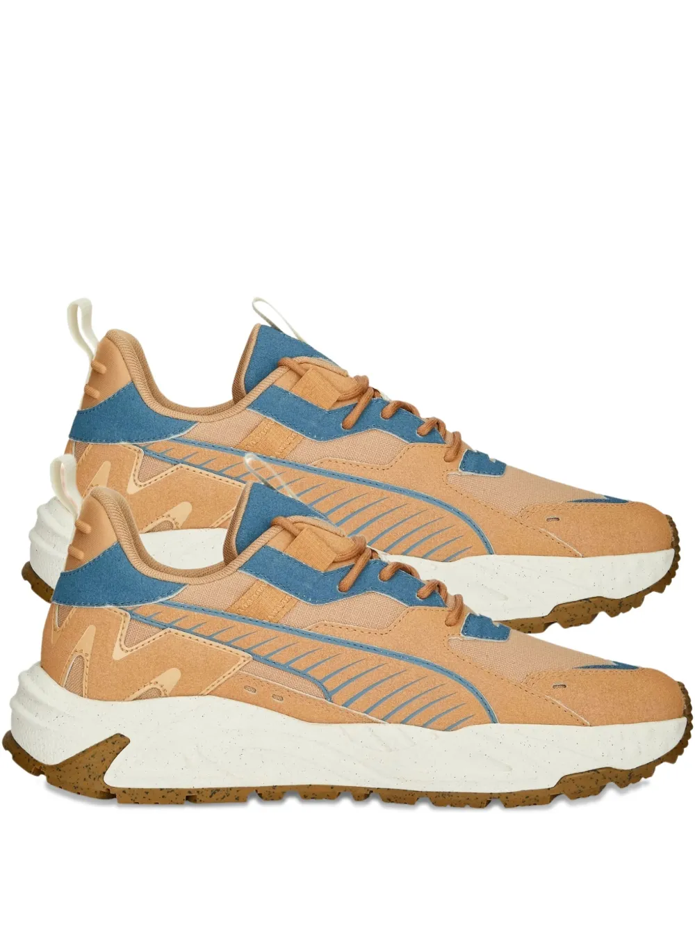 PUMA RS-TRCK Earth suede sneakers Brown