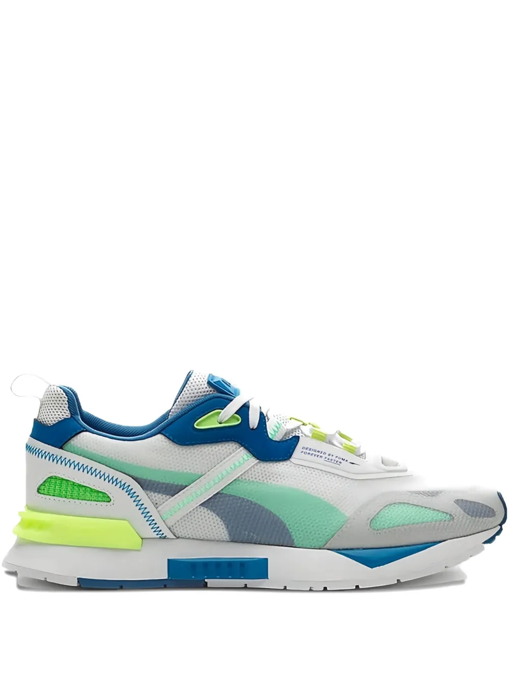 PUMA Mirage Tech Paradise "Blue Green Yellow" sneakers White