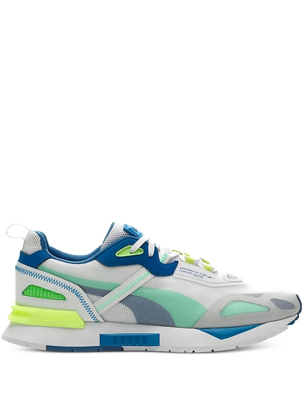 PUMA Mirage Tech Paradise "Blue Green Yellow" sneakers White