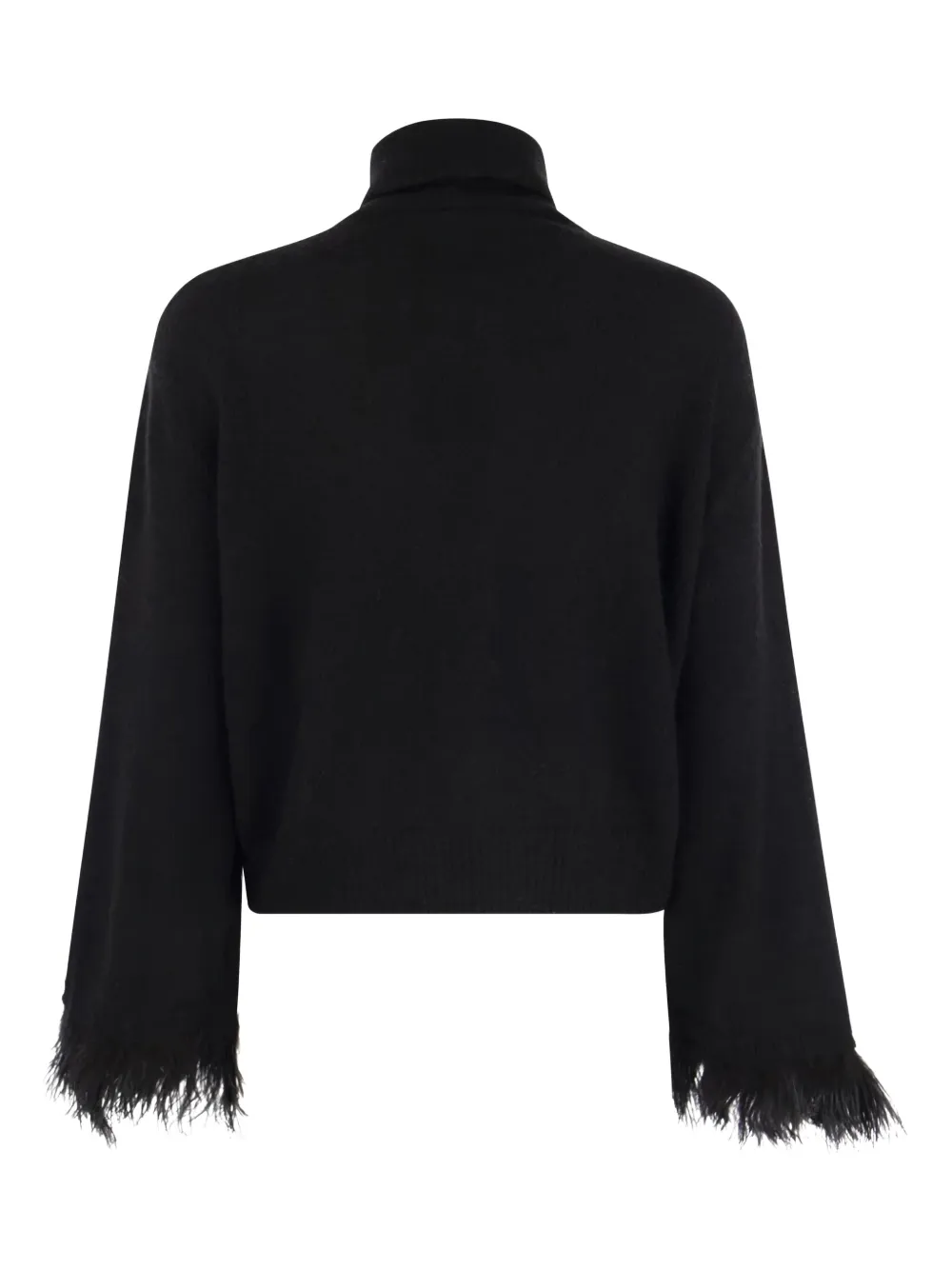 Max Mara feather-trim sweater | Knitted Sweaters | Image 2