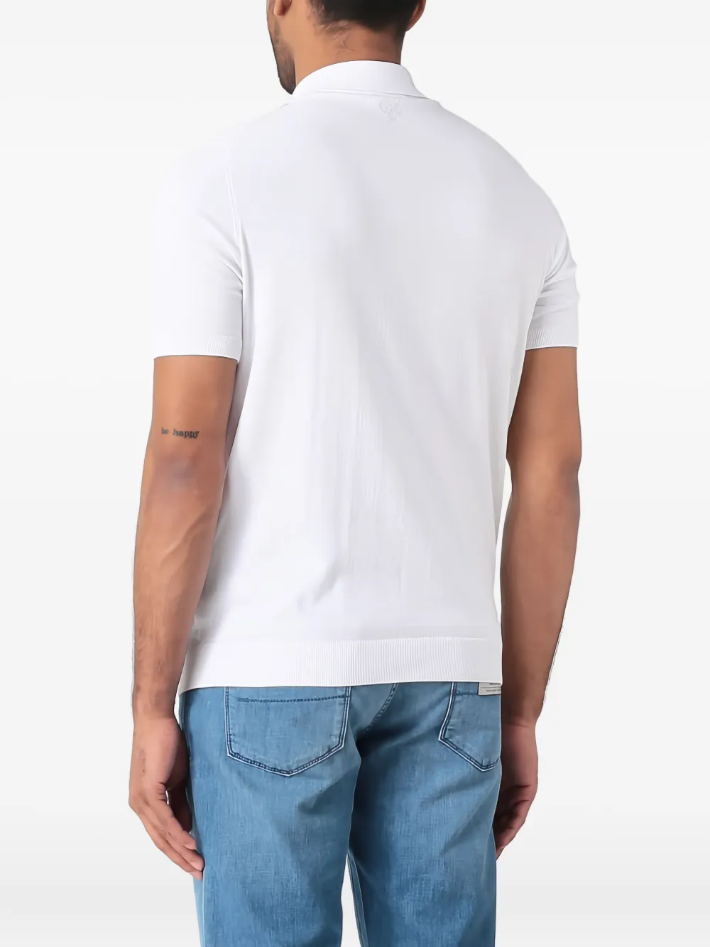Ballantyne short-sleeve polo shirt - Wit