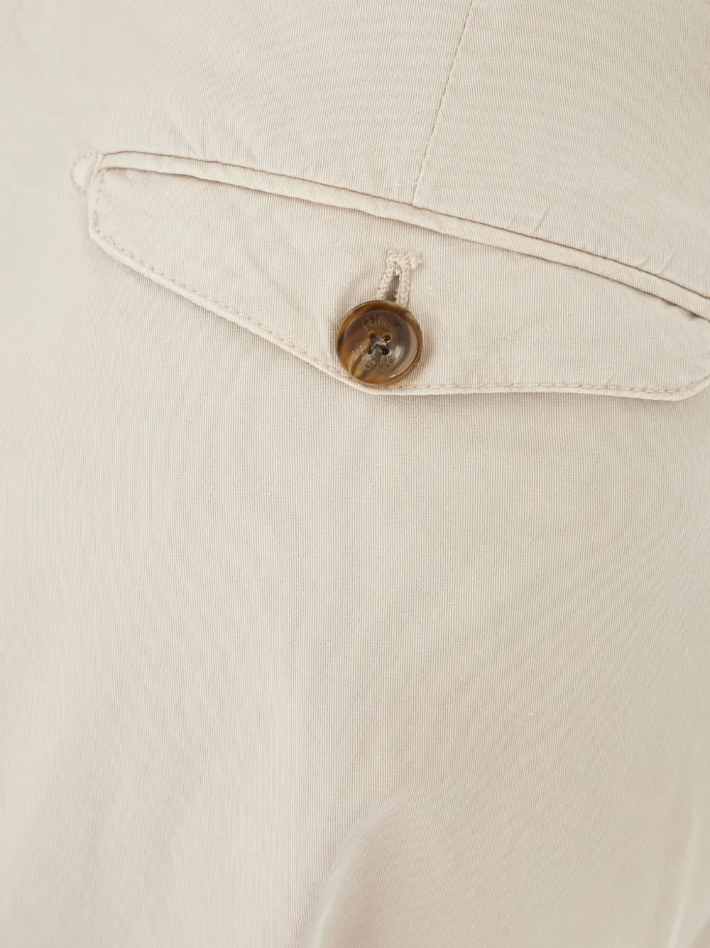 Briglia 1949 Geplooide broek met cuffs Beige