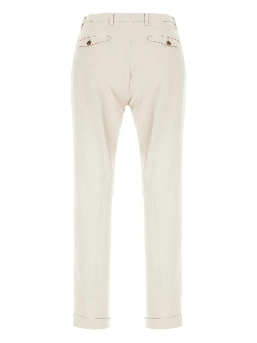 Briglia 1949 pleated cuffed trousers - Beige