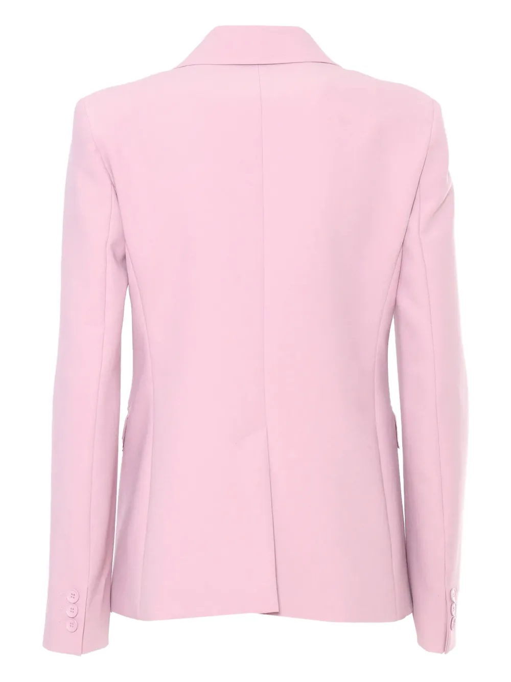 Max Mara Blazer met enkele rij knopen Roze