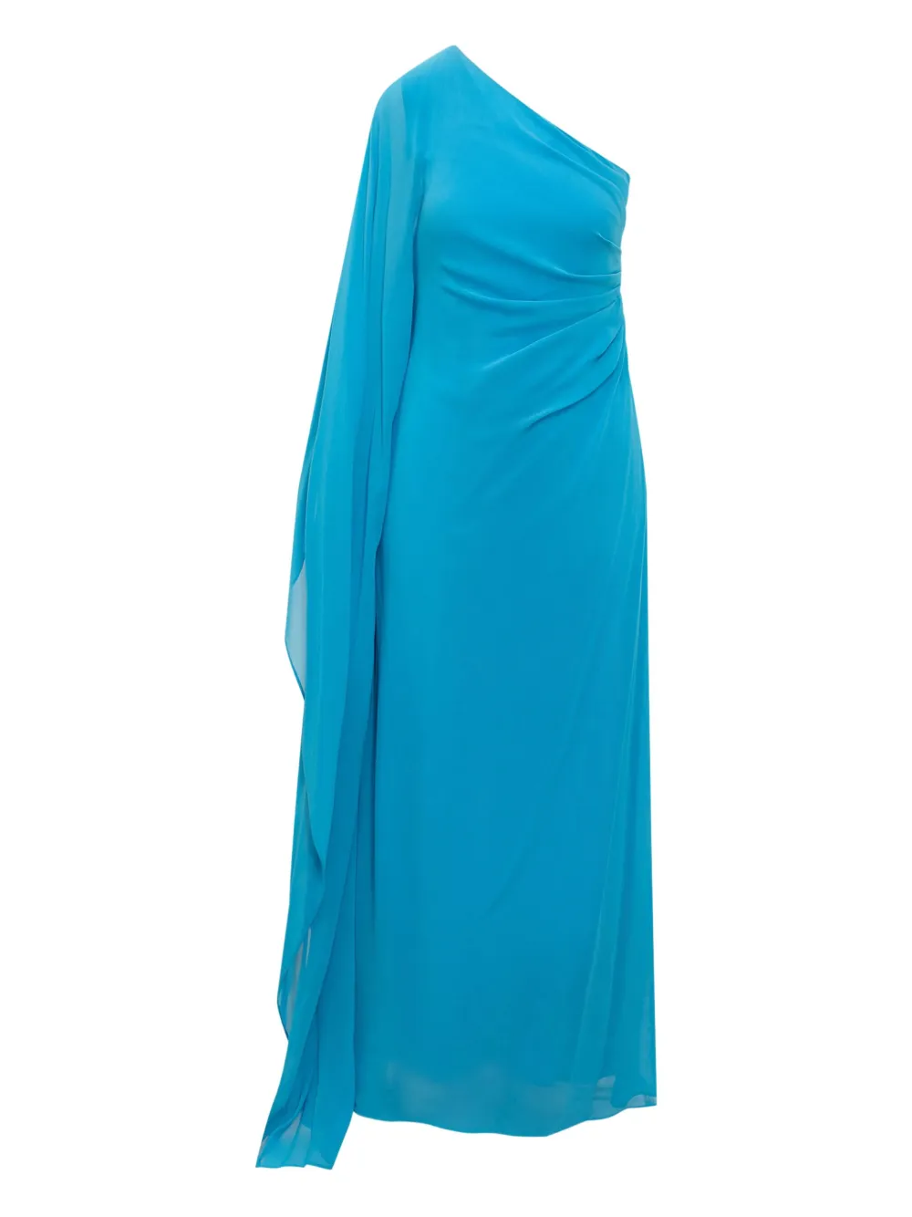 Max Mara Gedrapeerde avondjurk Blauw
