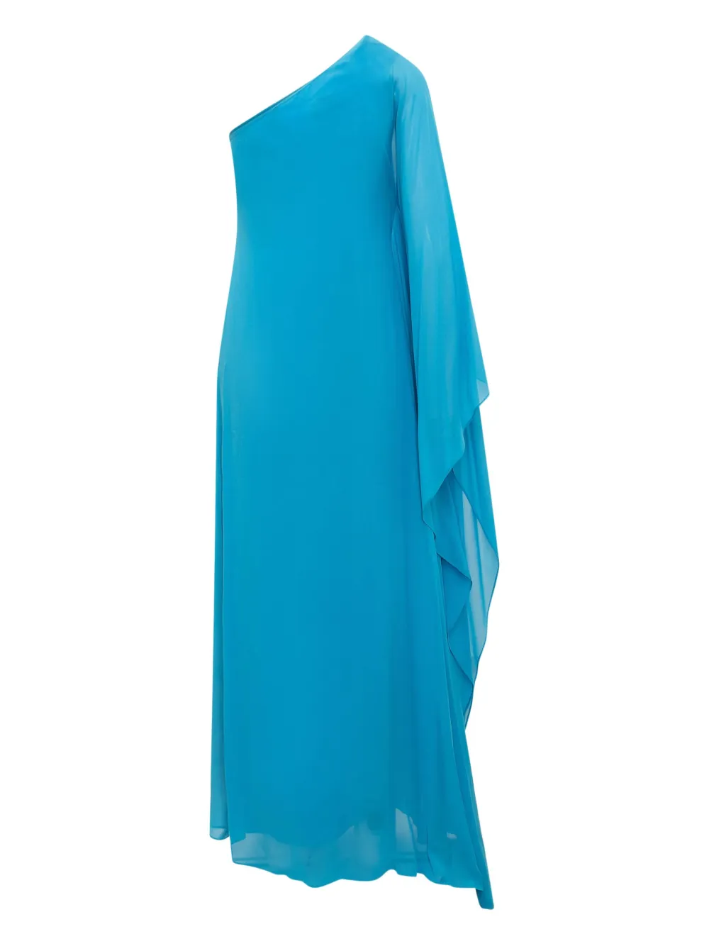 Max Mara Gedrapeerde avondjurk Blauw