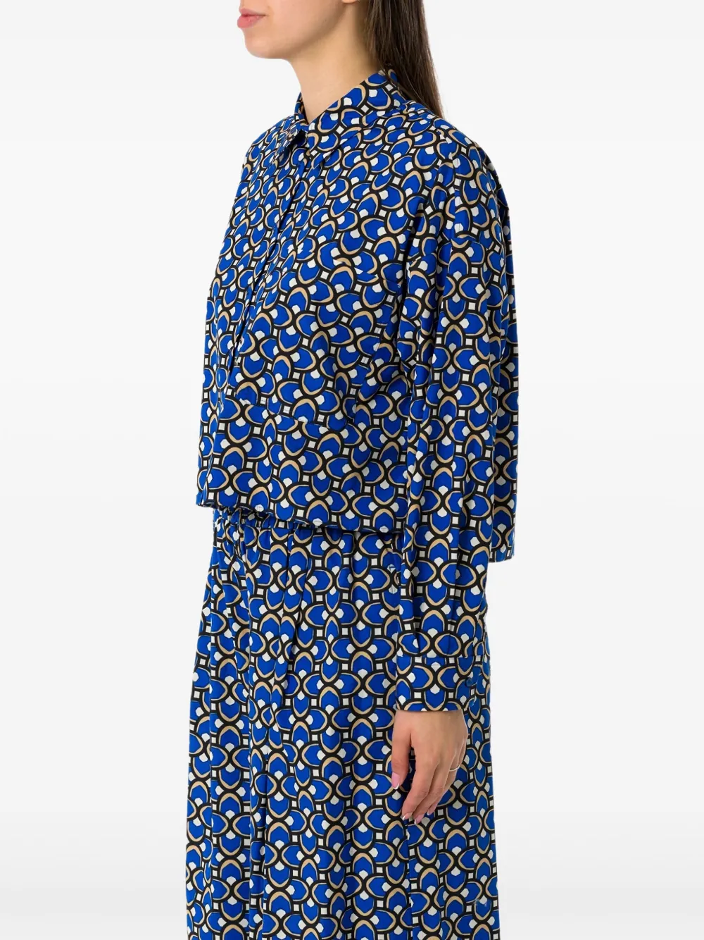 Max Mara Ragtime blouse Blauw