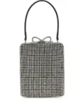 Self-Portrait Crystal Fishnet tote bag - Grey