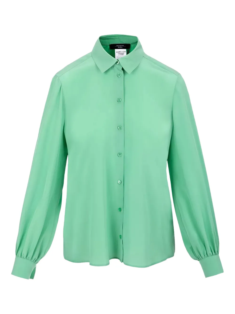 Max Mara Geo blouse Groen