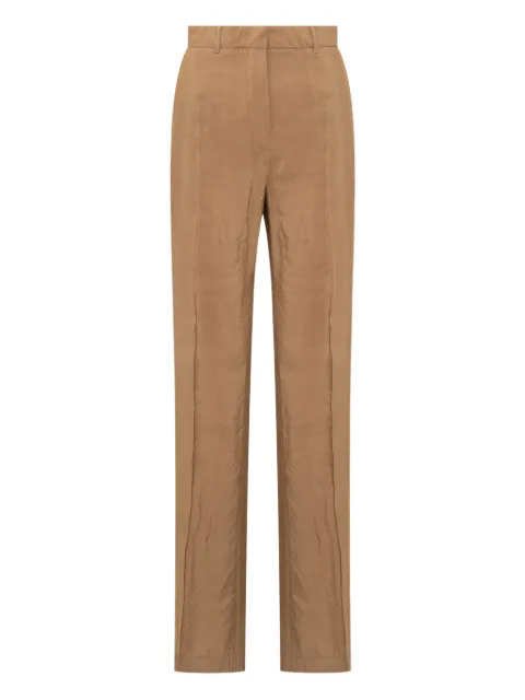 Max Mara pressed-crease trousers