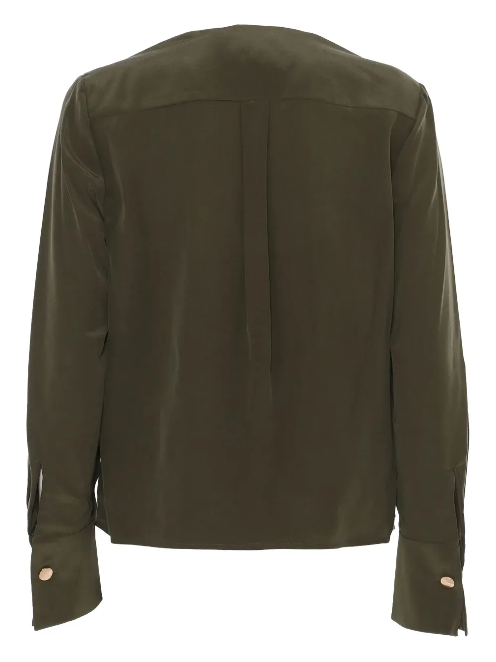 Max Mara Barbara blouse Groen