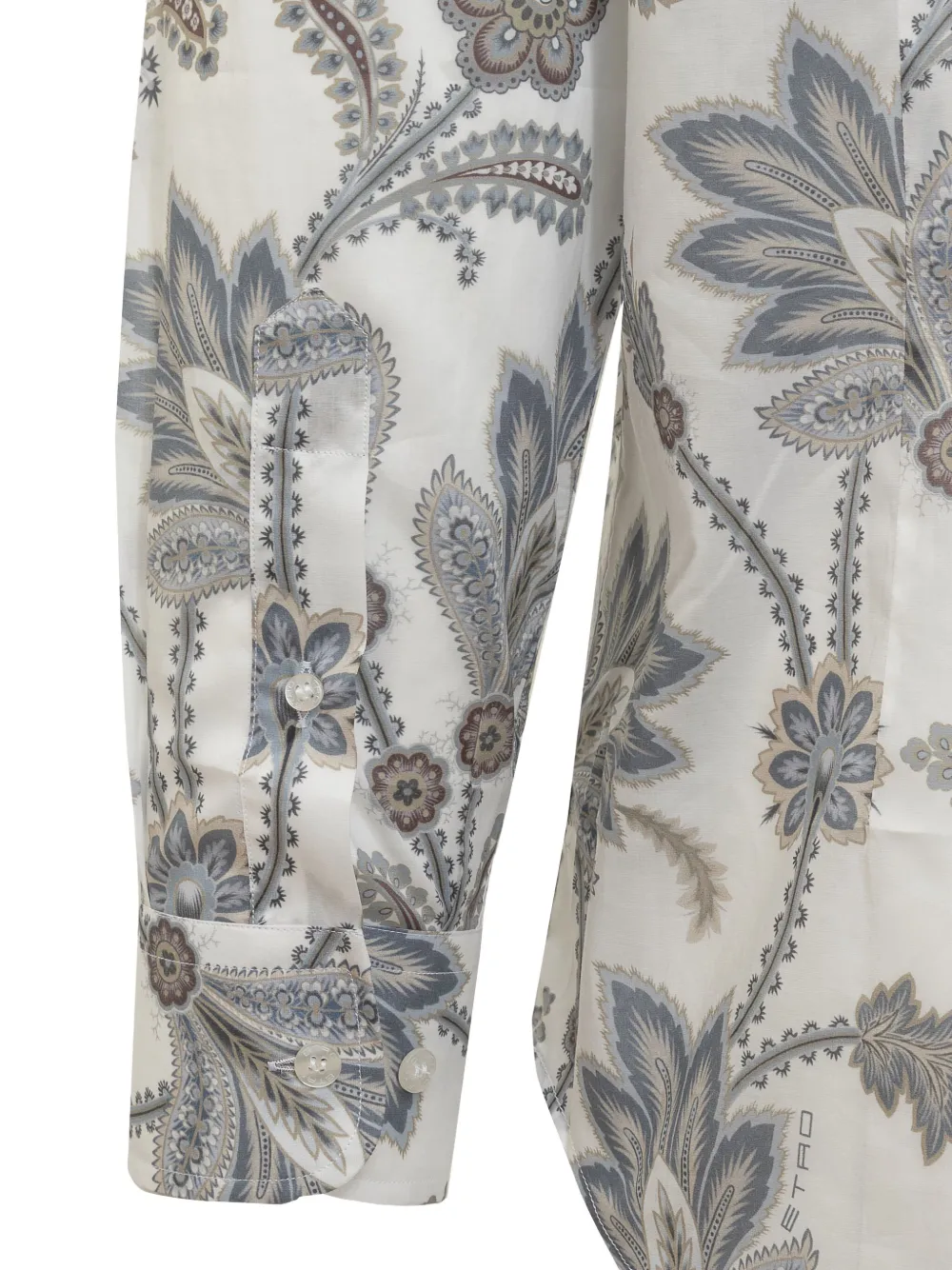 ETRO Flora Roma overhemd Grijs