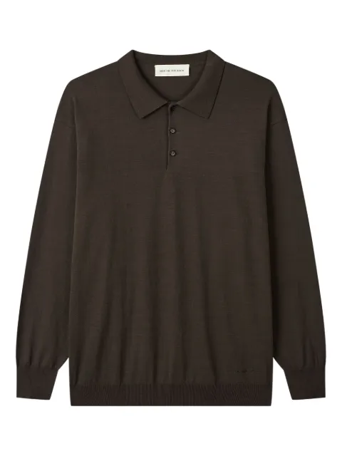 Man On The Boon. playera tipo polo manga larga