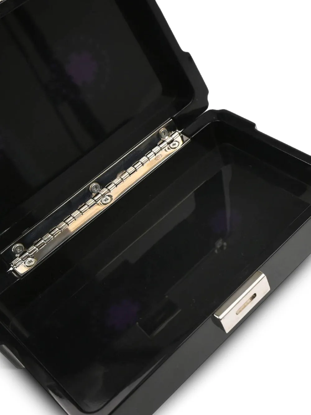 Pre-owned Chanel 2004 Cassette Clutch Bag In Black