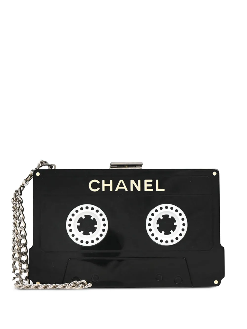 CHANEL Pre-Owned 2004 Cassette clutch bag | Black | Image 1