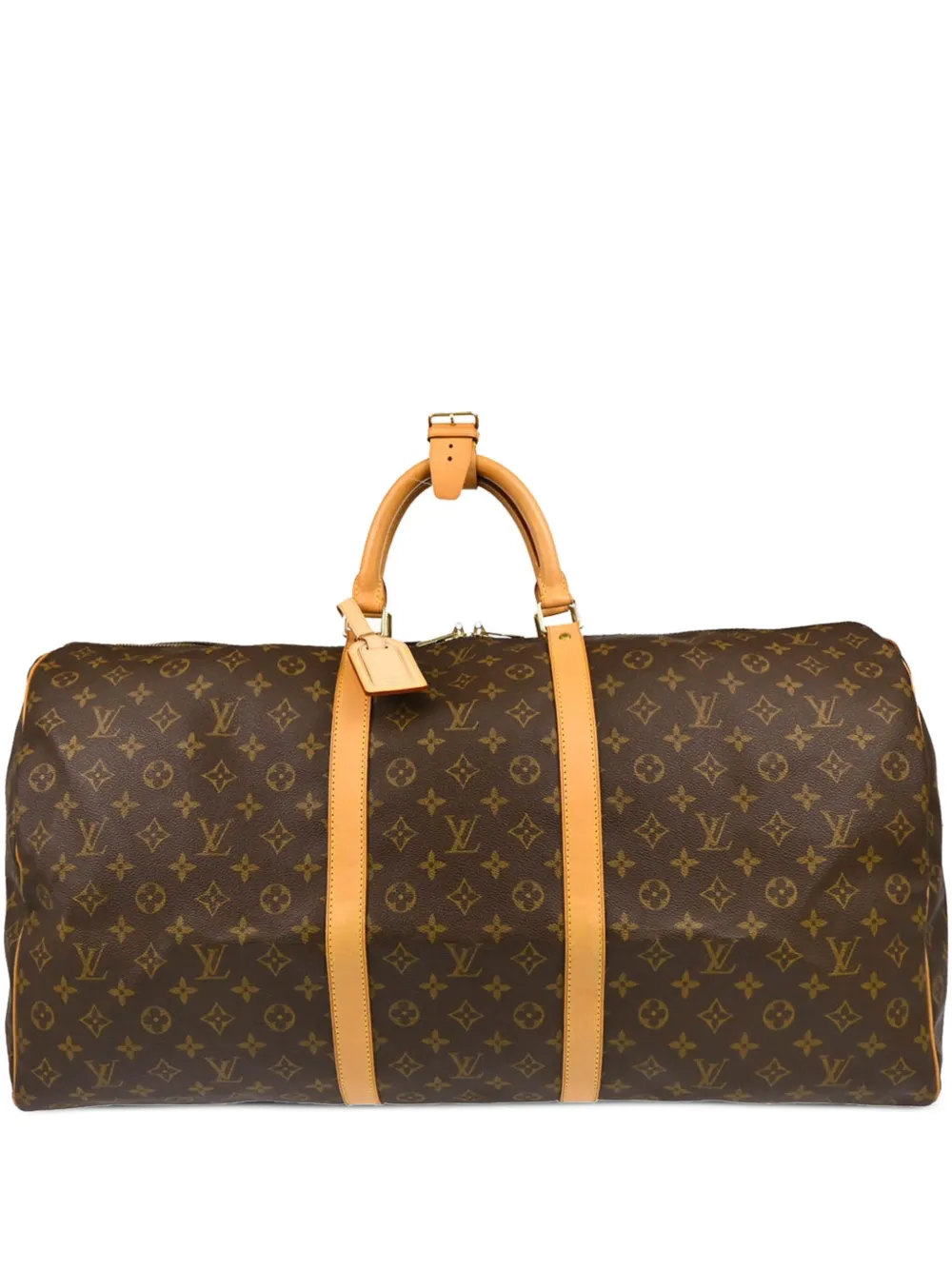 Louis Vuitton Pre-Owned 2001 キーポル 60 ボストンバッグ - ブラウン Louis Vuitton Pre-Owned 2001 キーポル 60 ボストンバッグ - ブラウン