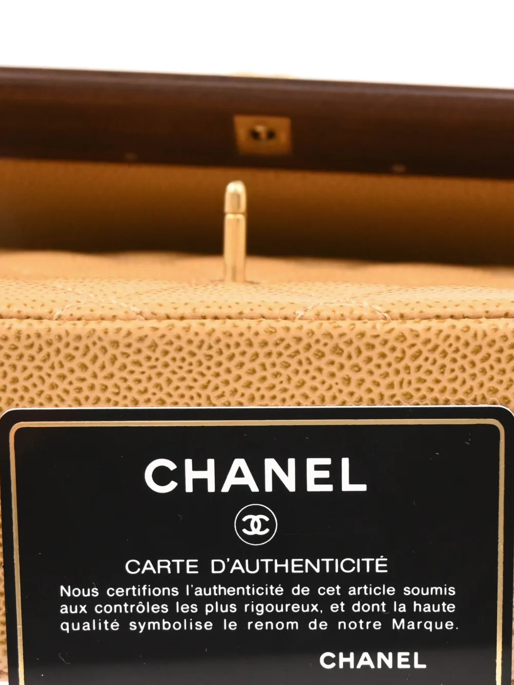 2003 Straight Flap Shoulder Bag