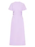 Rachel Gilbert Orion ruched-detail midi dress - Purple