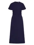 Rachel Gilbert Orion pleated detail midi dress - Blue