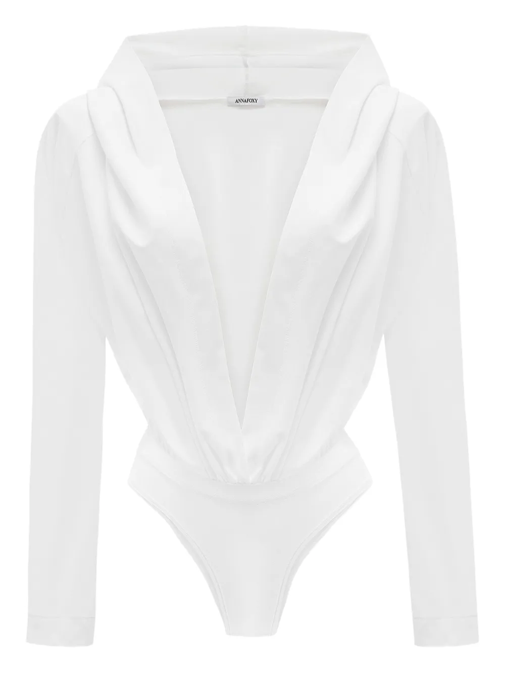 draped bodysuit