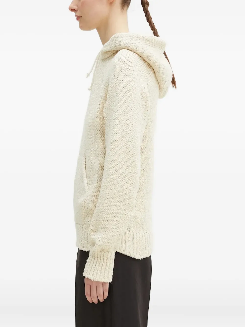 visvim Gebreide hoodie Wit