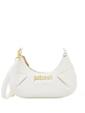 Just Cavalli logo-lettering shoulder bag - White