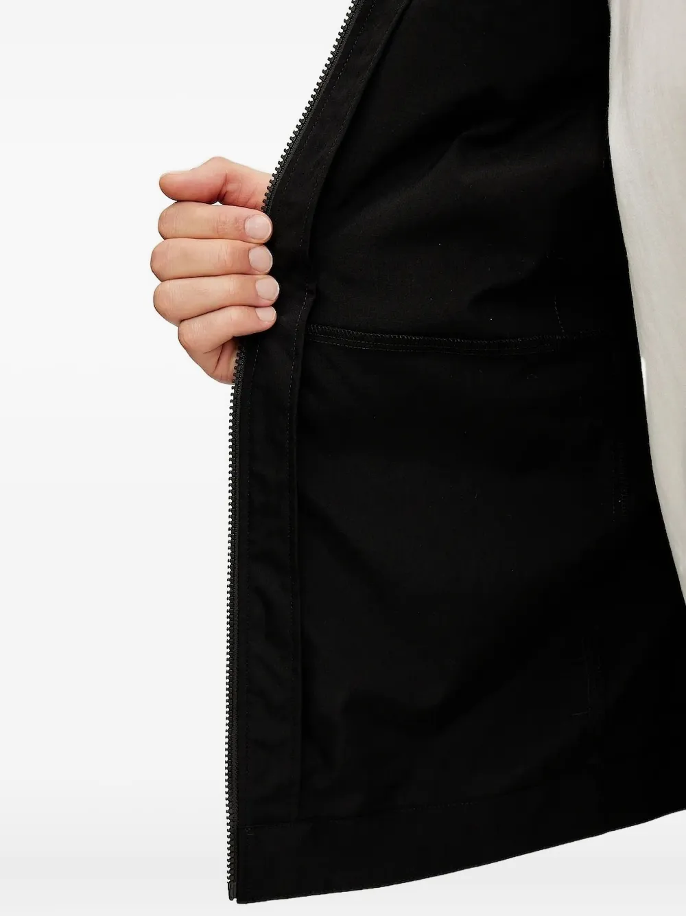 Helly Hansen Escape zip-front shirt jacket Zwart
