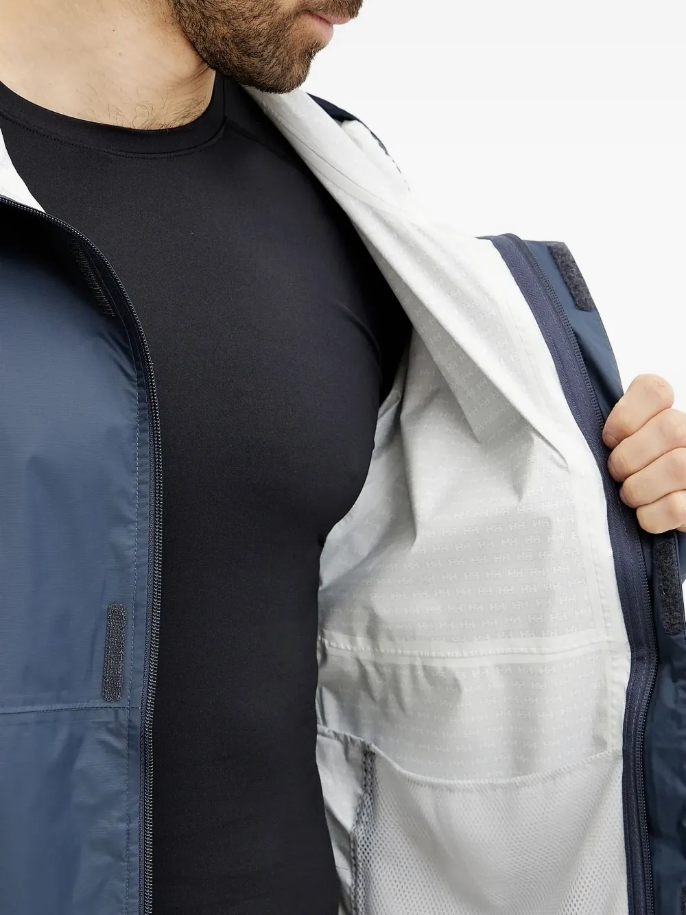 Helly Hansen Jack met capuchon Blauw