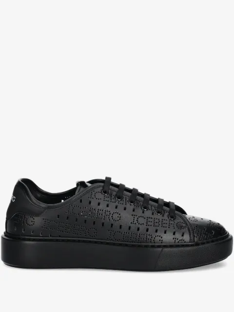 Iceberg perforated leather sneakers