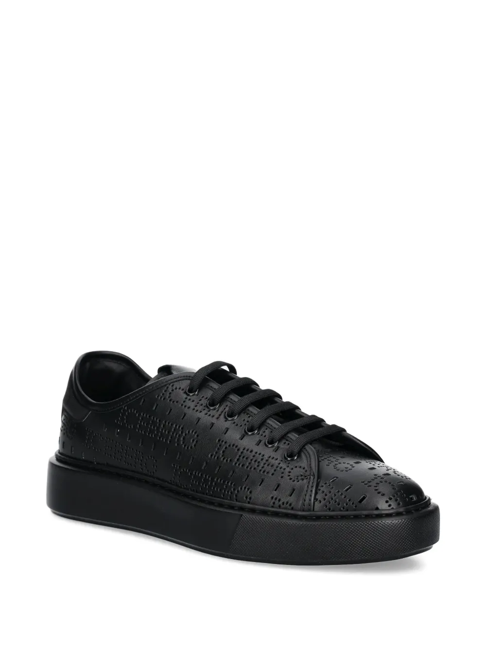 Iceberg perforated leather sneakers | Low-Tops | Image 2