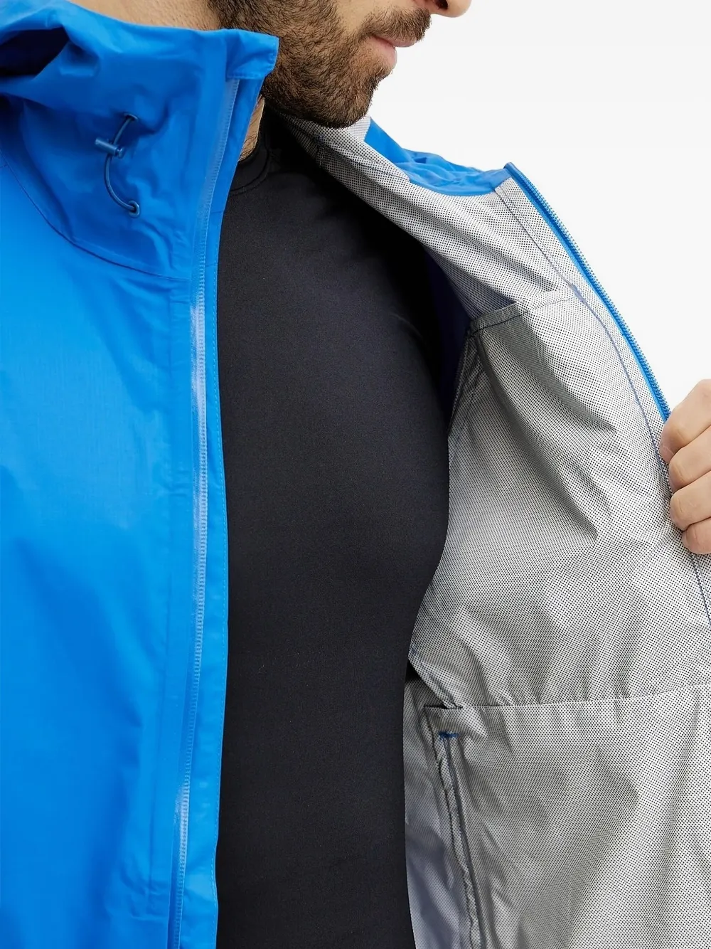 Helly Hansen Loke zip-front hooded jacket Blauw