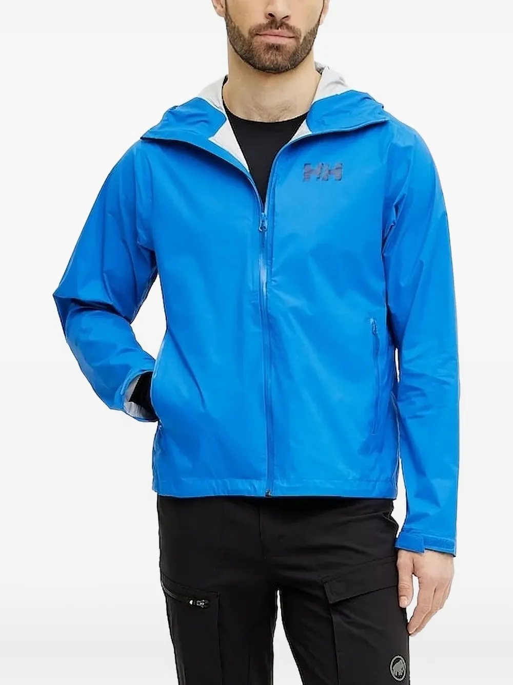Helly Hansen Loke zip-front hooded jacket Blauw