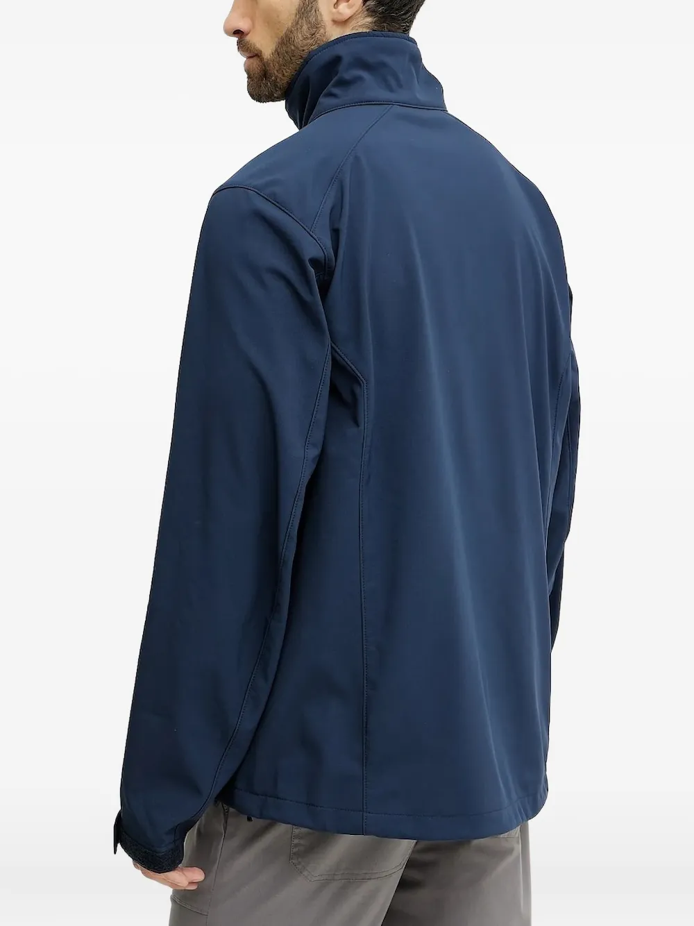 Helly Hansen zip-fastening softshell jacket Blauw