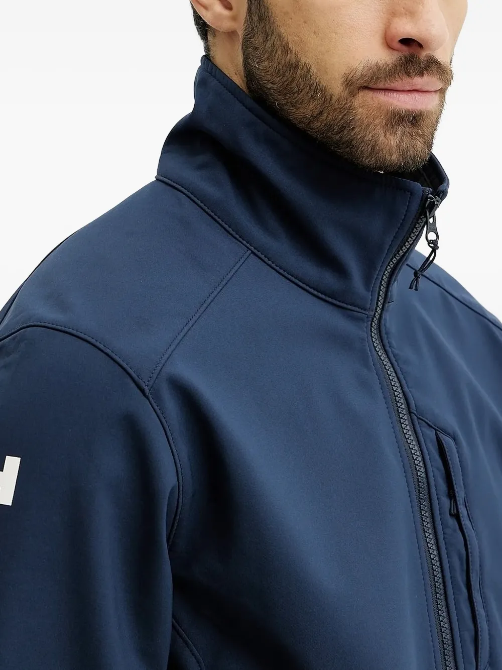 Helly Hansen zip-fastening softshell jacket Blauw