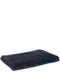 Stone Island logo-embroidered beach towel - Blue