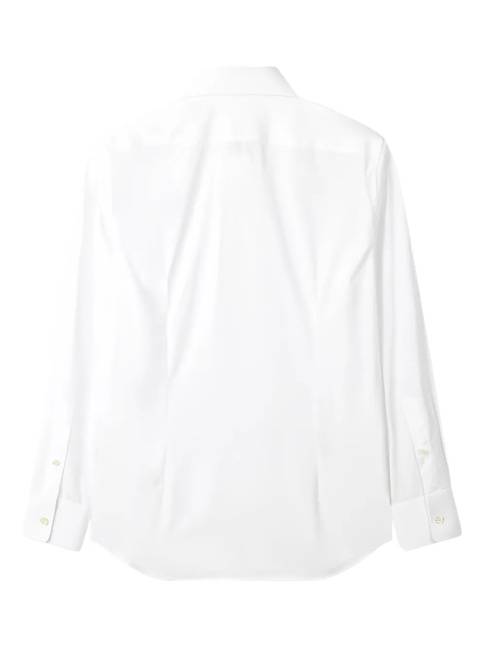 Man On The Boon. poplin shirt - Wit