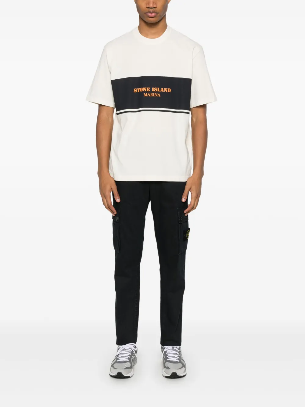 Stone Island logo-print T-shirt | T-Shirts | Image 2