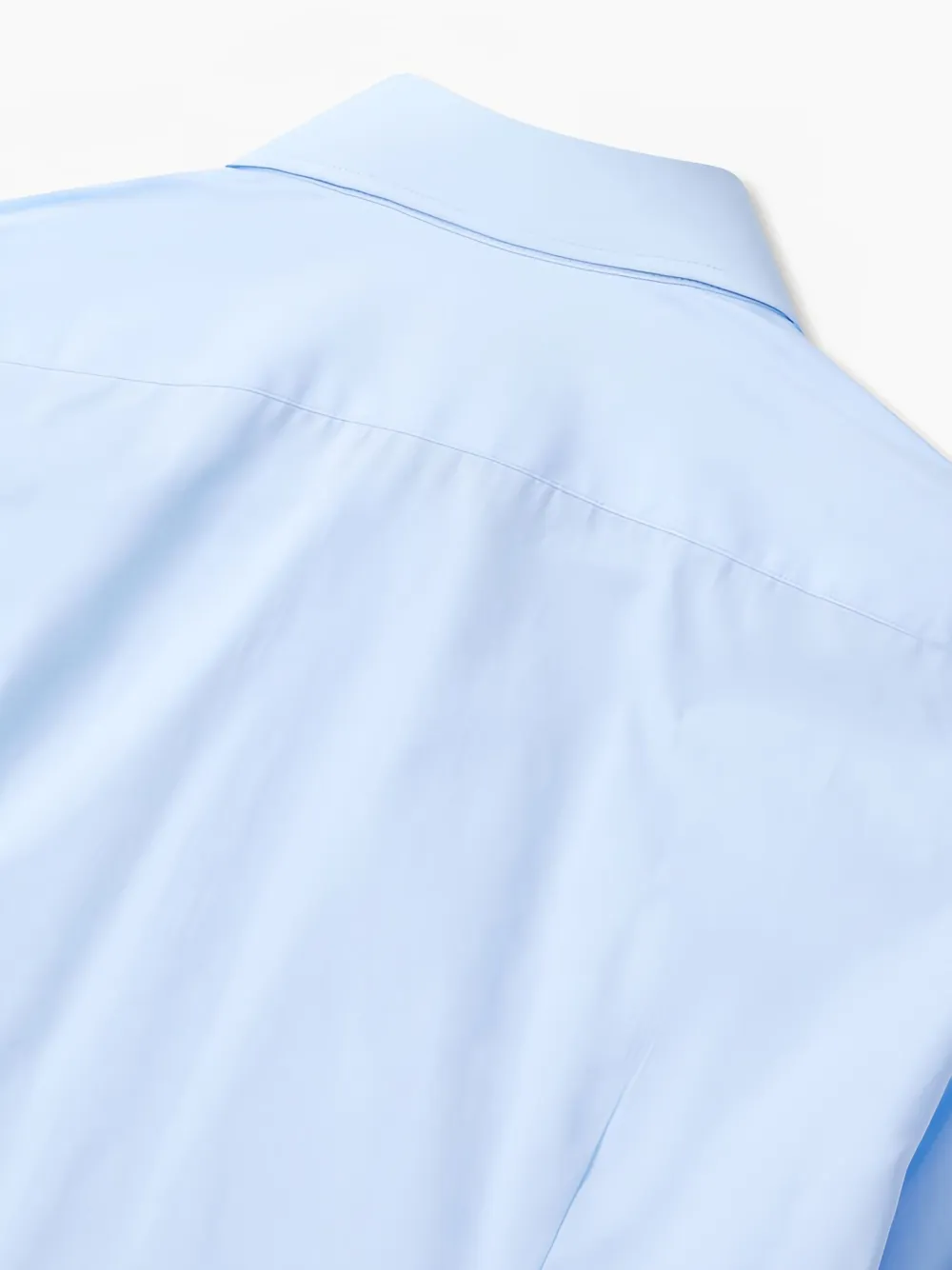 Man On The Boon. Katoenen overhemd Blauw