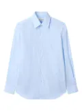 Man On The Boon. cotton shirt - Blue