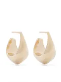 LEMAIRE curved mini drop earrings - Gold