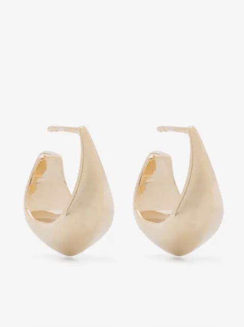 LEMAIRE aretes mini con diseño curvo