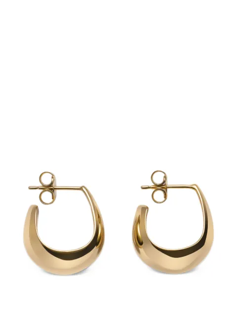 LEMAIRE curved mini drop earrings 