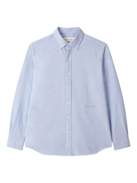 Man On The Boon. logo-embroidered shirt