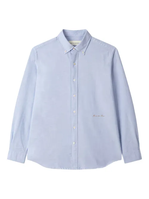 Chemise à logo brodé - Man On The Boon. - Modalova