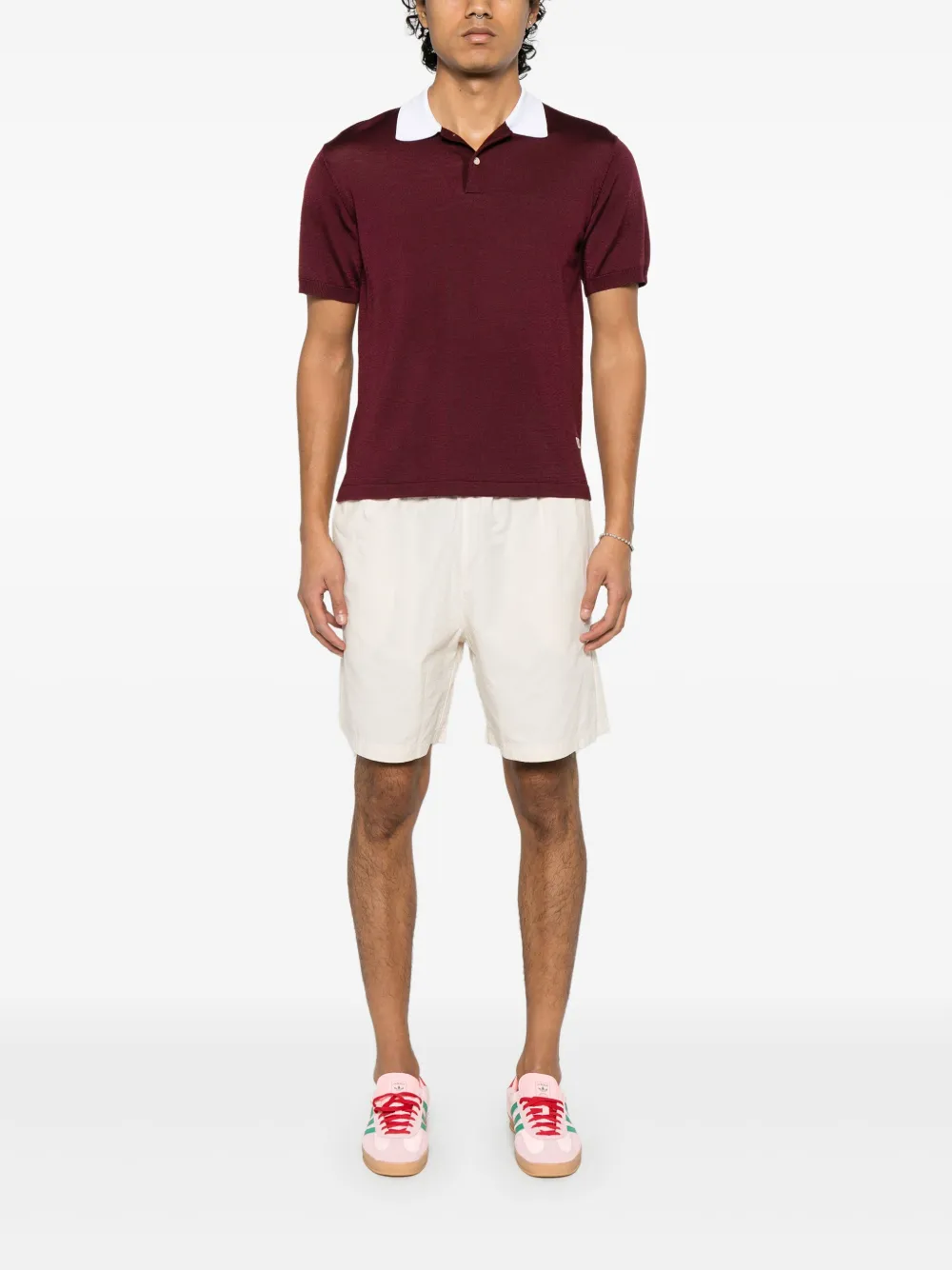 Adidas Seersucker shorts - Beige