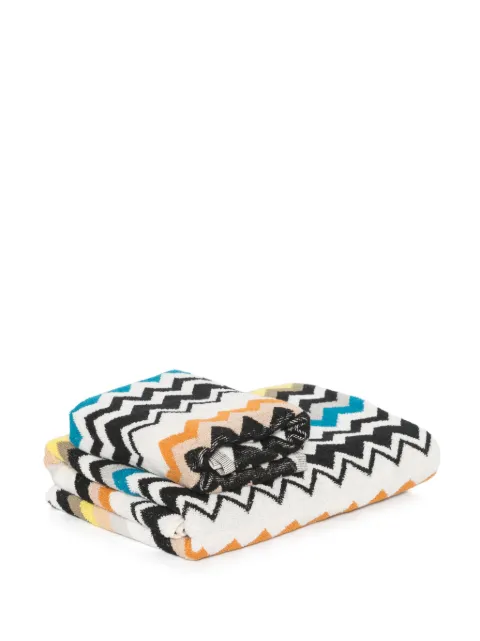 Missoni Home zigzag towels (set of two)