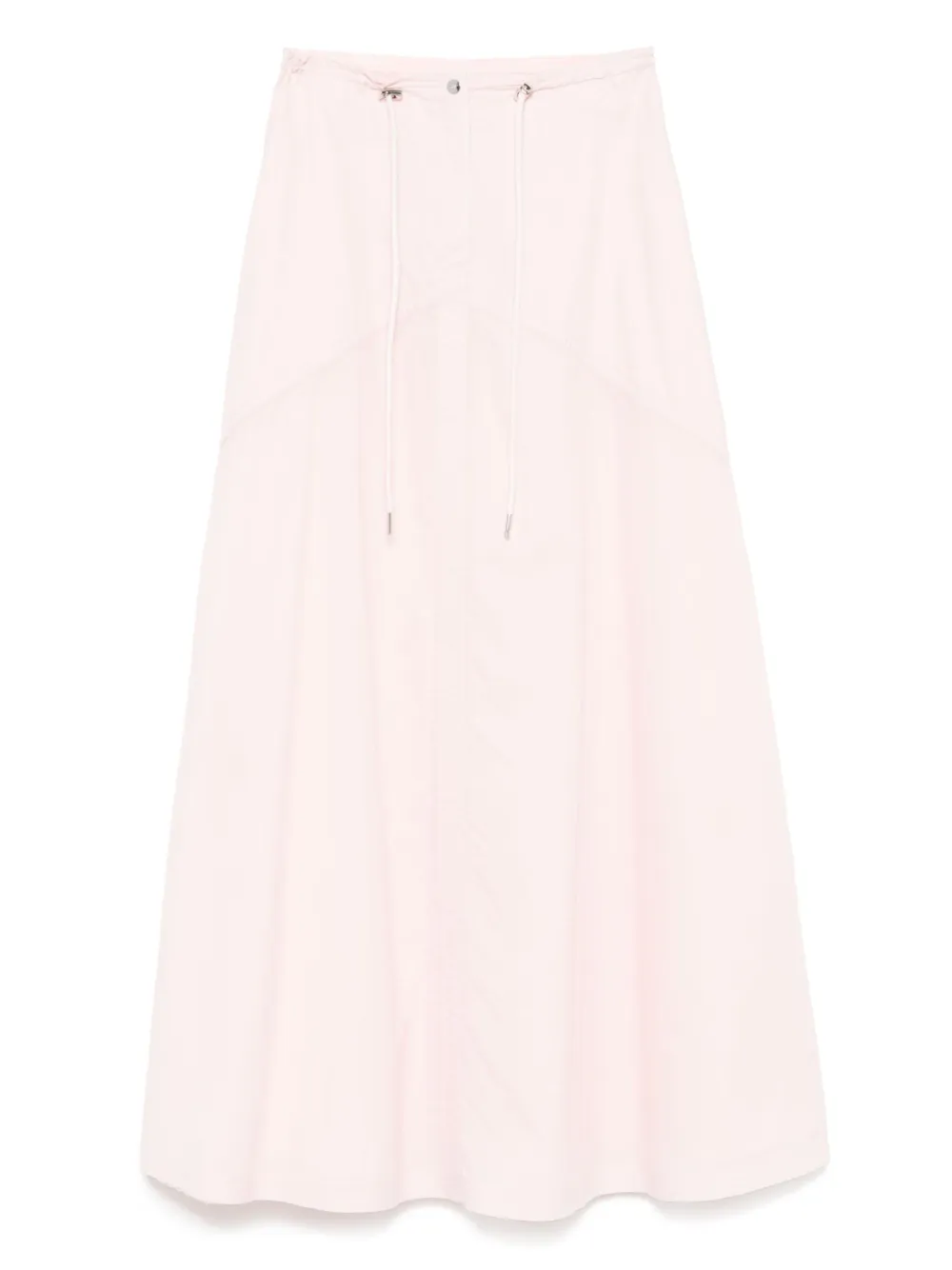 Add falda midi de algodón | rosado | Image 1