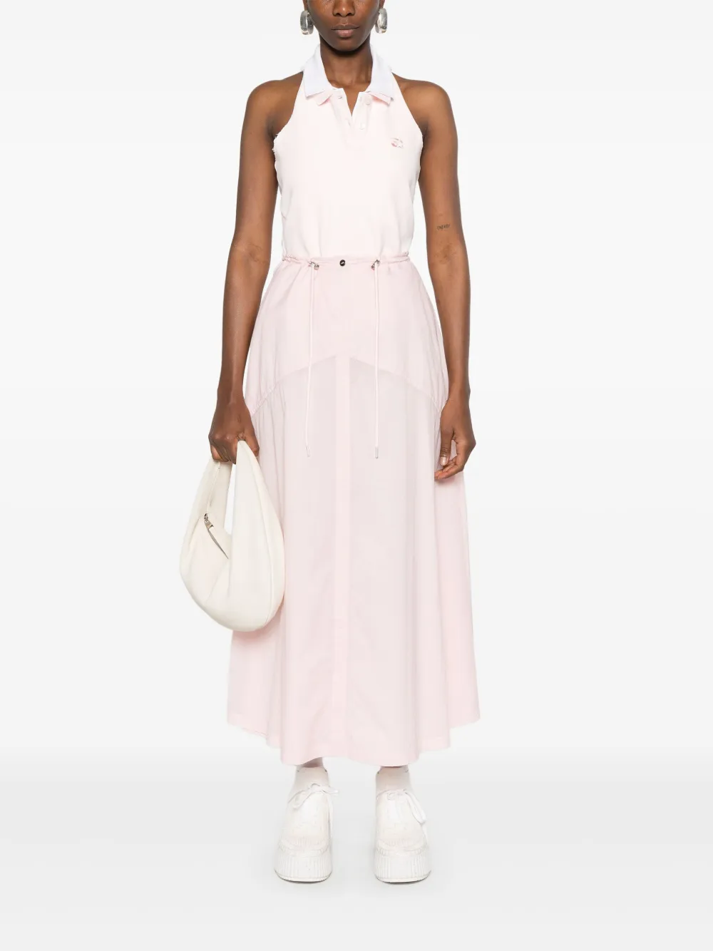Add Katoenen midi-rok - Roze