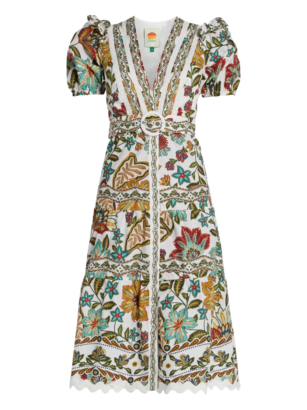 Botanicals midi dress