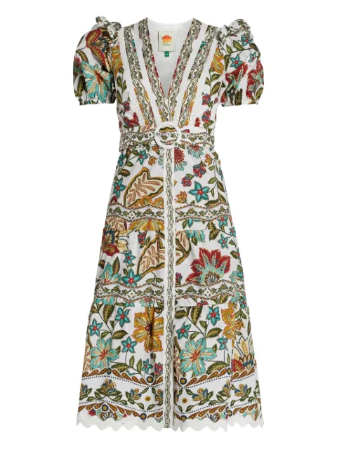 FARM Rio Botanicals midi dress